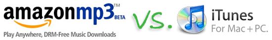 Amazon MP3 vs. iTunes Plus