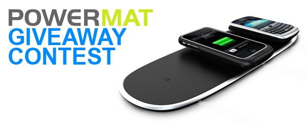 Black Friday: Powermat Giveaway Contest!