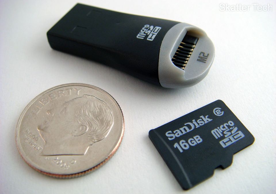 SanDisk 16GB microSDHC & MobileMate