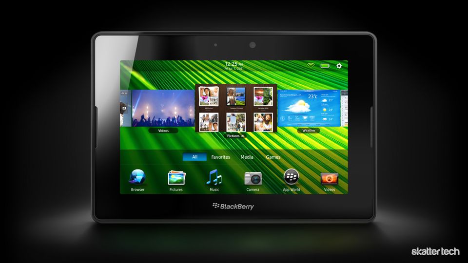 RIM Pushes Out BlackBerry PlayBook Update, Now Supports Video Chat