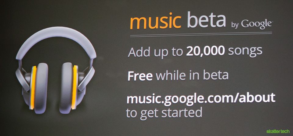 Google I/O 2011 Day One: Google Music (beta)