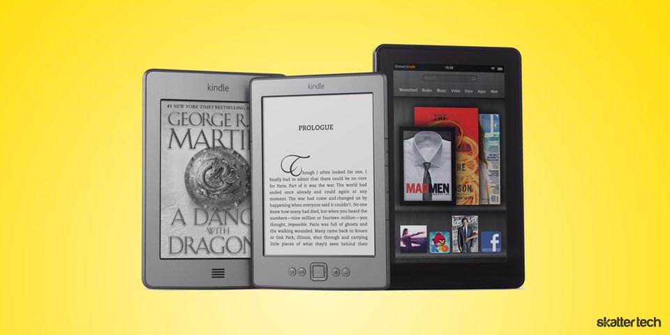 Amazon Introduces The Kindle, Kindle Touch, And Kindle Fire