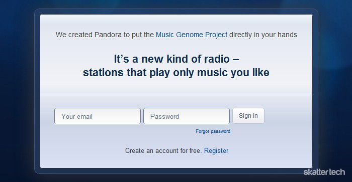 Pandora’s New HTML5-Based Website Now Available For All