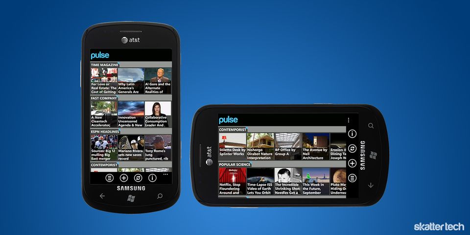 Pulse News Reader Debuts On Windows Phone