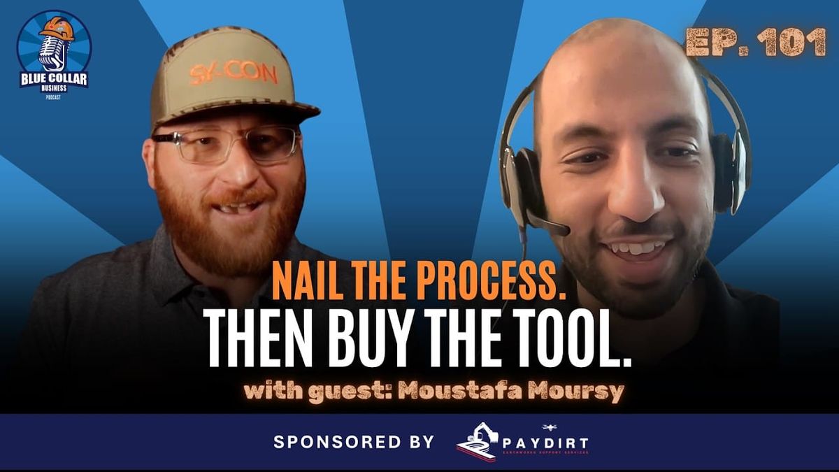 Ep. 101 - Process Before Software: Fixing Construction Chaos with Moustafa Moursy