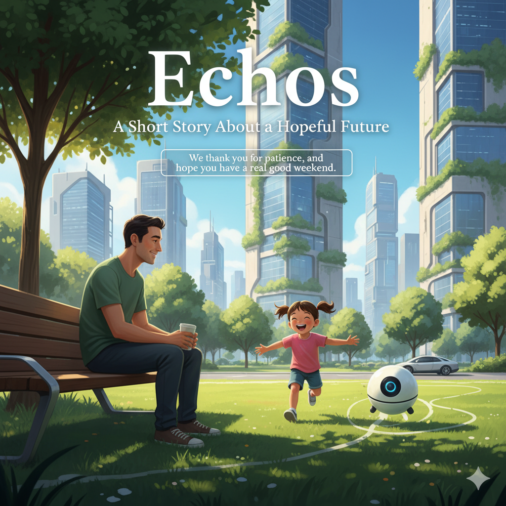 Cover Art - Echos: A Short Story About a Hopeful Future