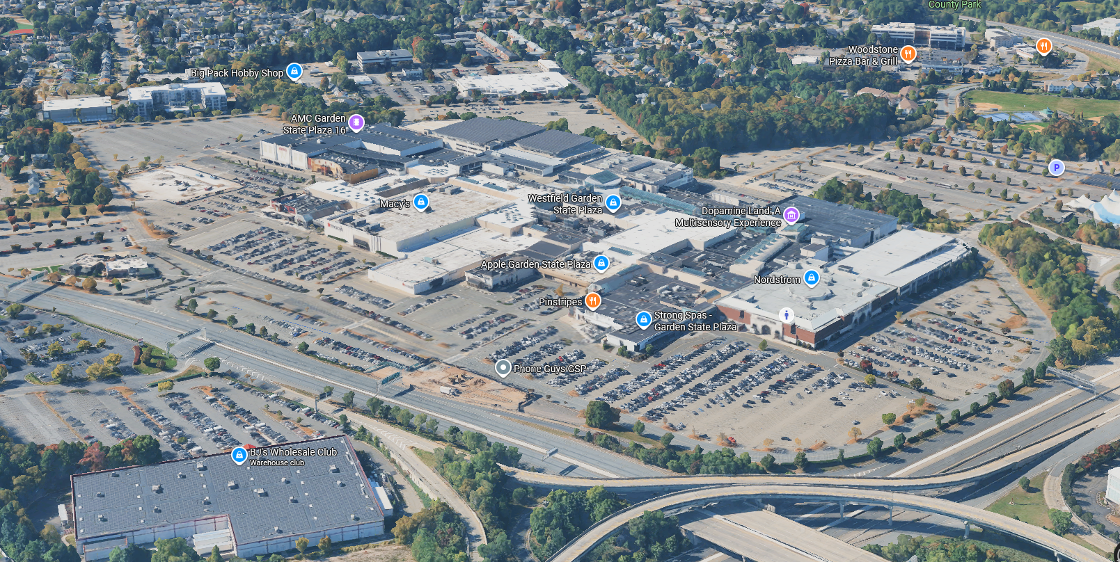 Garden State Plaza in Paramus