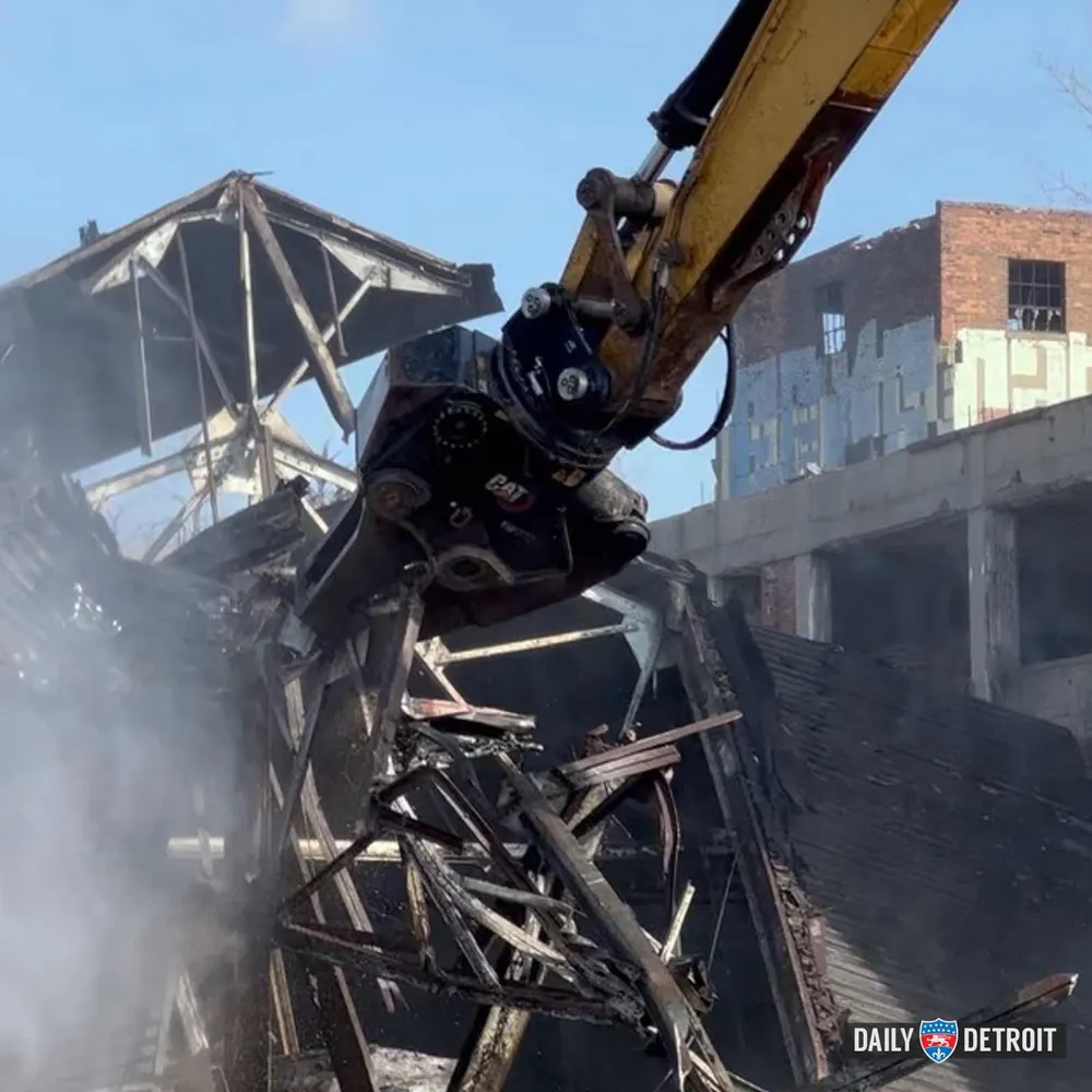 Packard Plant coming down // Tigers optimism // Larkin out for two weeks