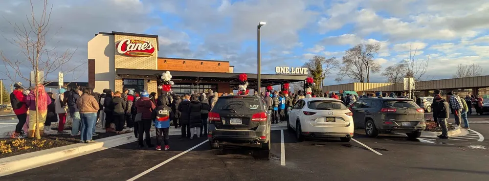 Take a look at the first Raising Cane's in Metro Detroit