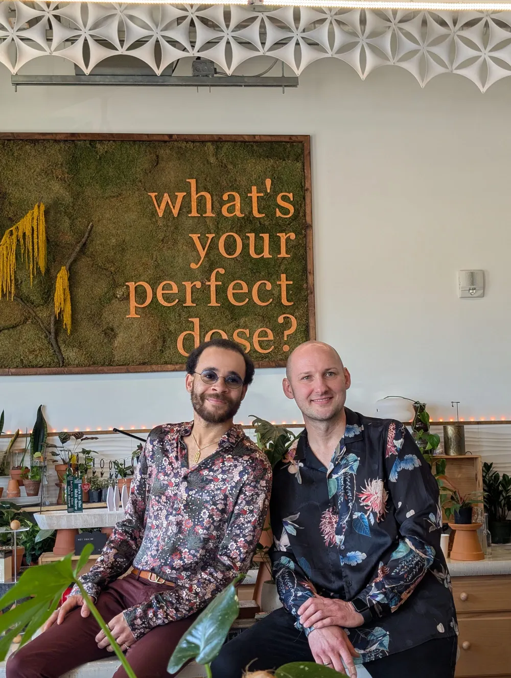 I found coffee, happy plants, and cozy vibes at dose. detroit