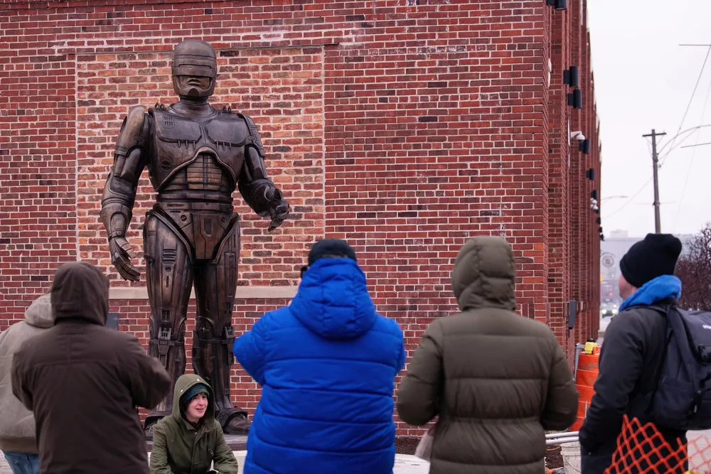 EXCLUSIVE: The Inside Story of Detroit's RoboCop Statue