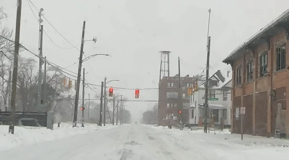 Detroit's residential streets will get plowed tonight.