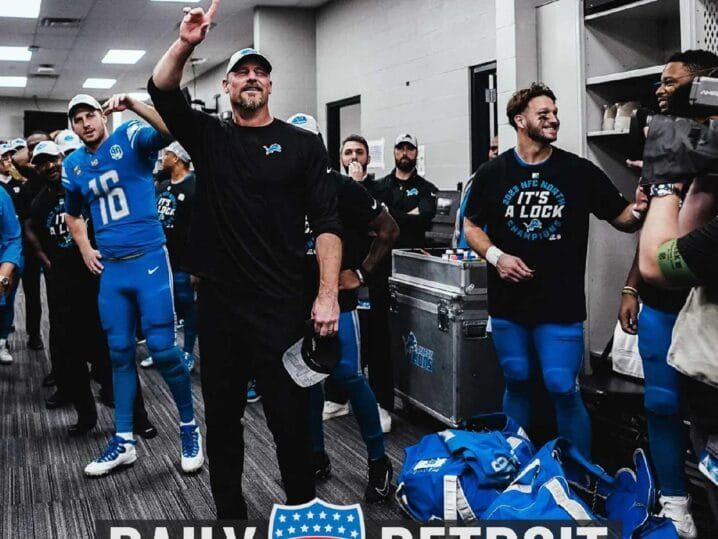 Featured image for the It's the best of times (Lions) and worst of times (Pistons) in Detroit sports podcast.