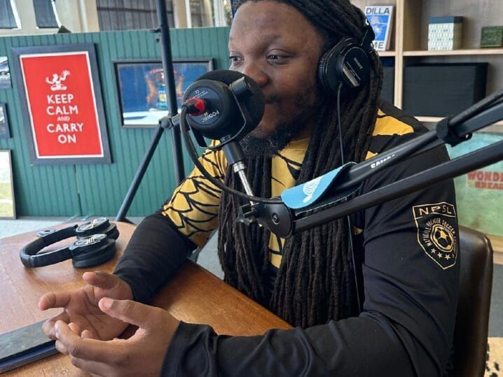 Featured image for the DCFC signs Skage Simonsen; Lions crush Vikings; Cade done for season podcast.