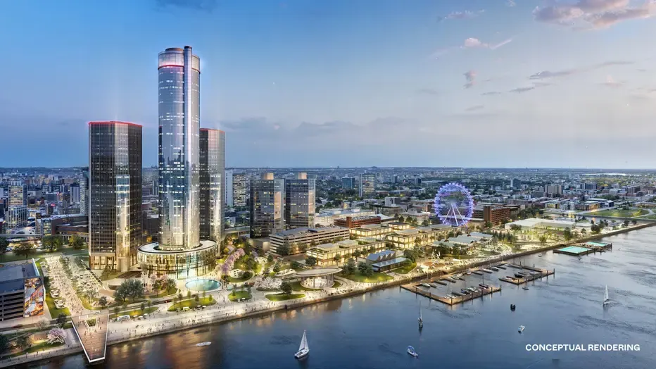 Featured image for the N/A, Yay or Nay; RenCen & the Riverfront; 88% Agreement podcast.