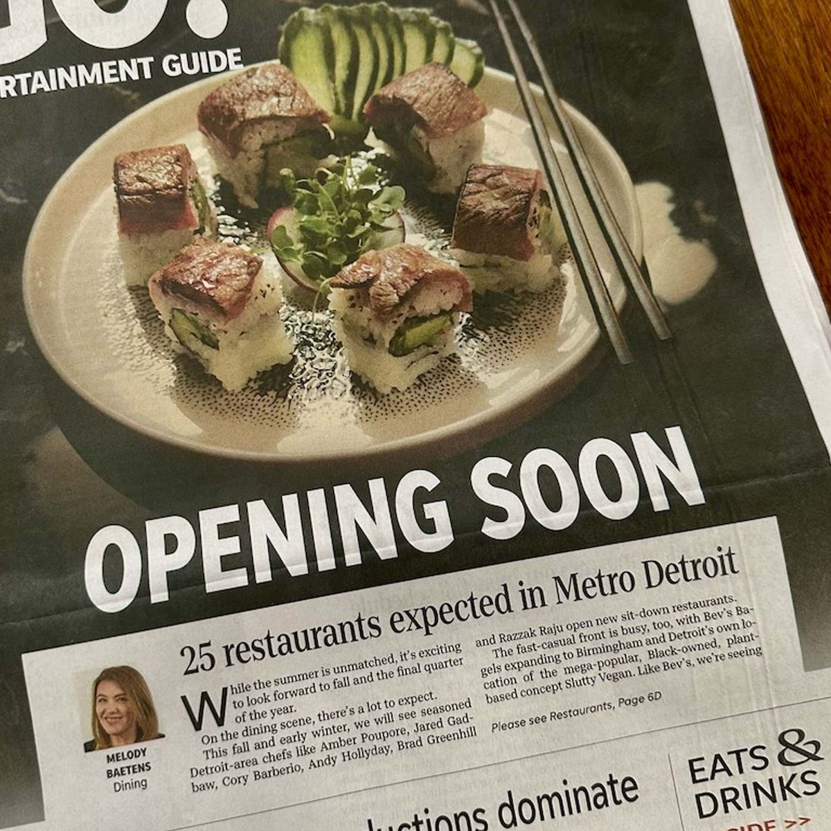 Featured image for the New Spots Opening Soon & What Michelin Means for Detroit (w/ Melody Baetens) podcast.