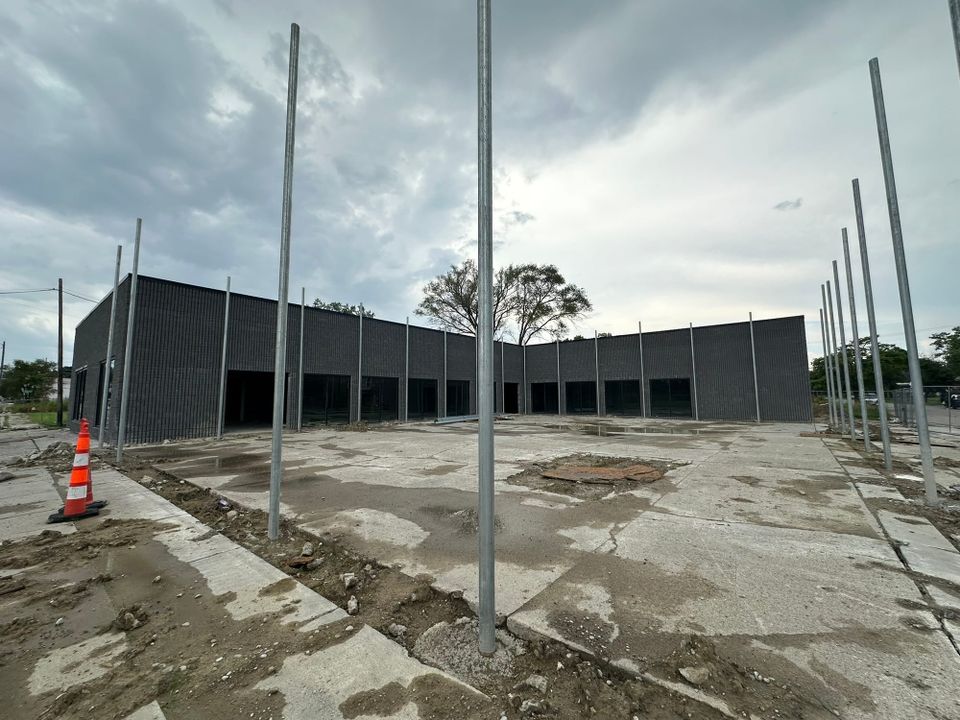 Cover image for the New grocery store on Detroit's east side, Eastern Market sneak peek, and Moderating a Mayoral debate newsletter.