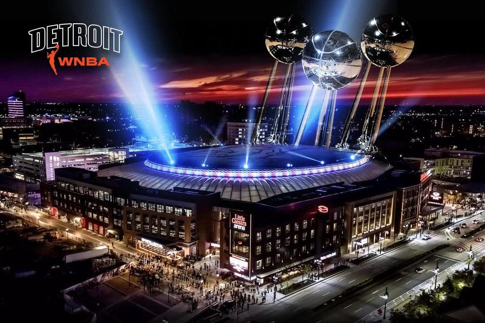 Featured image for the REACTION: The WNBA is returning to Detroit! podcast.