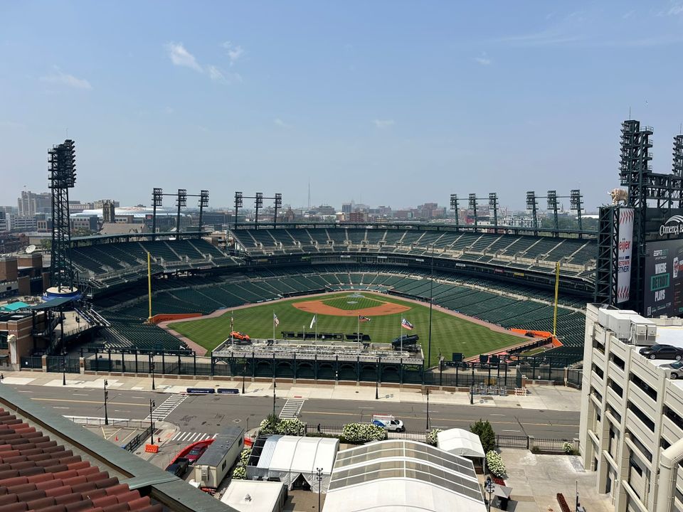 Featured image for the Should A Sports And Concert Ticket Tax Come To Detroit? podcast.