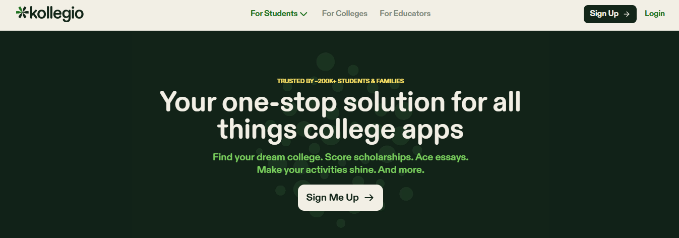 kollegio - College Application Essay