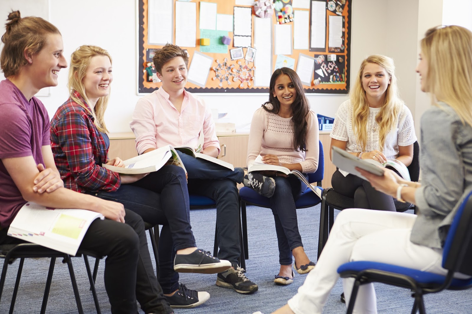 person working in a group - Passion Project Ideas