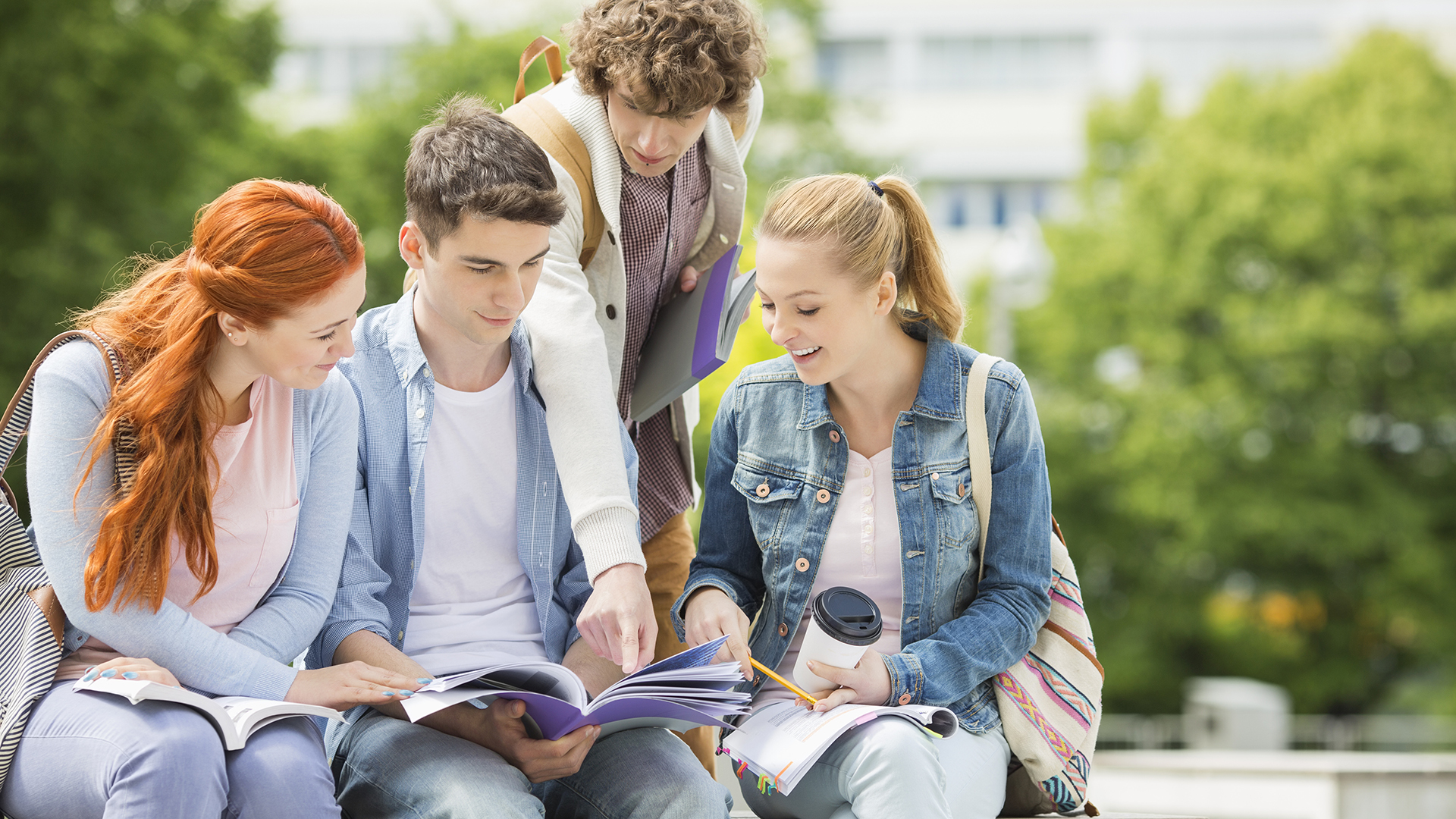 person with friends - Best College Majors 