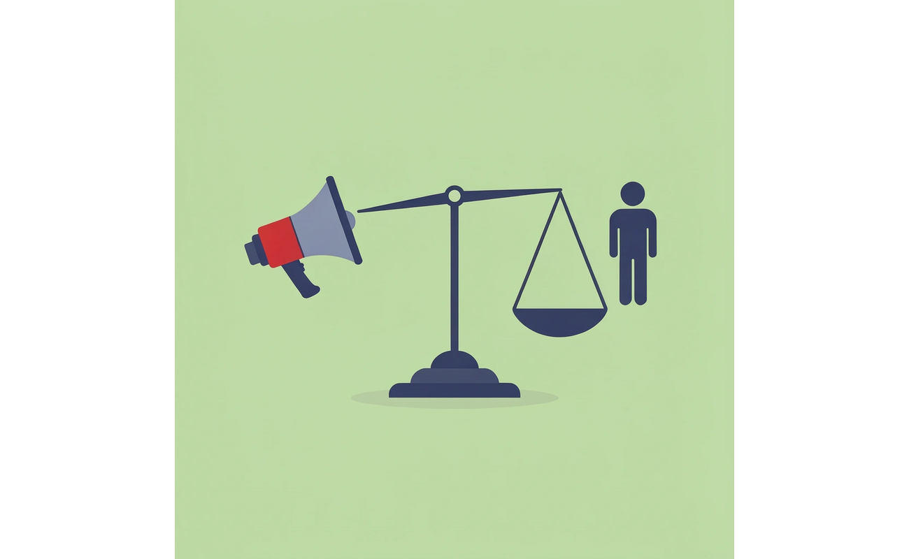 Balance scale comparing high competition popular scholarships against low competition niche scholarships