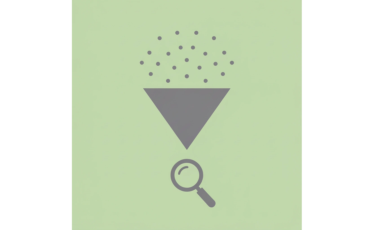 Funnel showing many scholarship searches filtering down to limited opportunitie