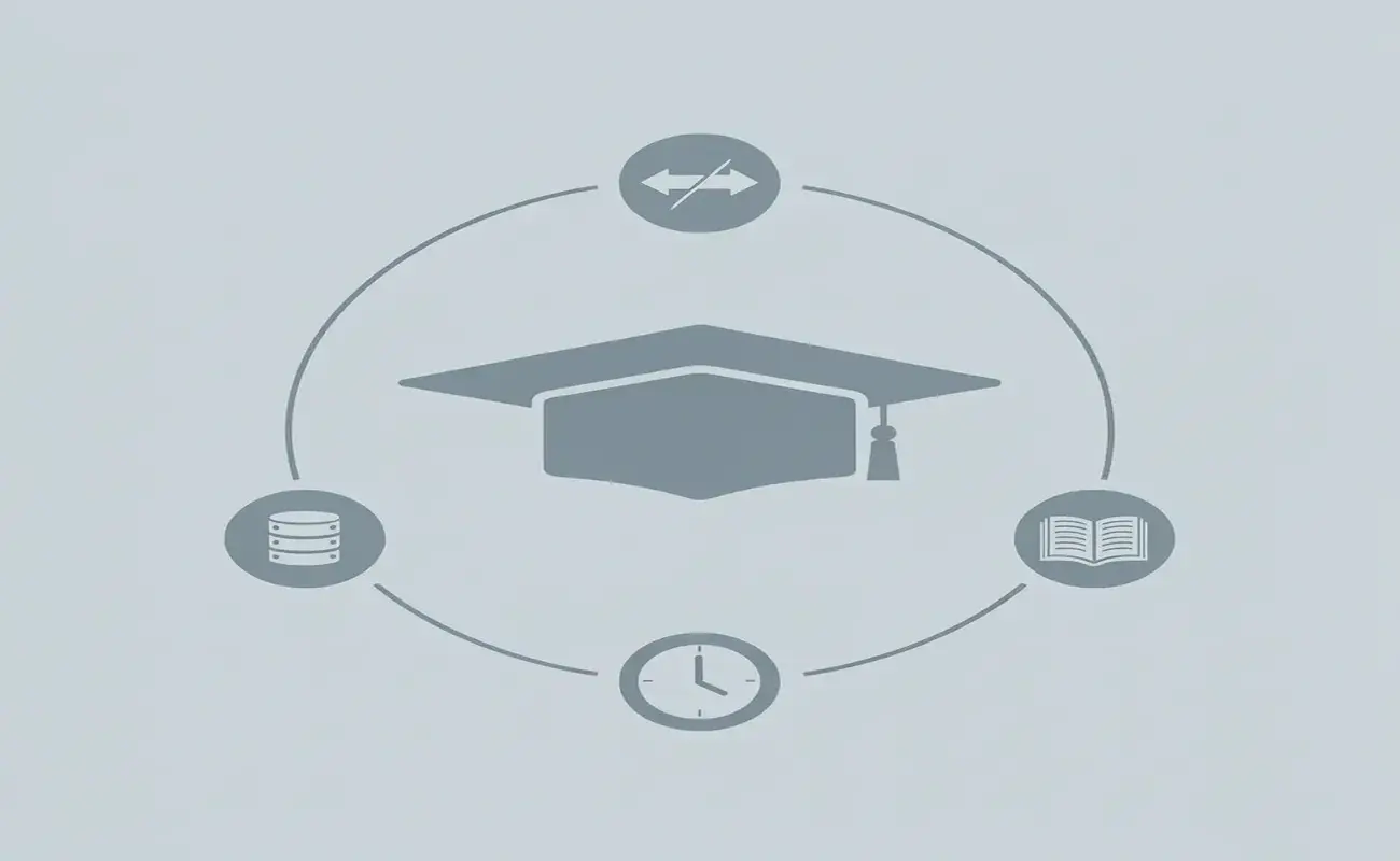 Central hub showing scholarships distributed across multiple disconnected sources and websites