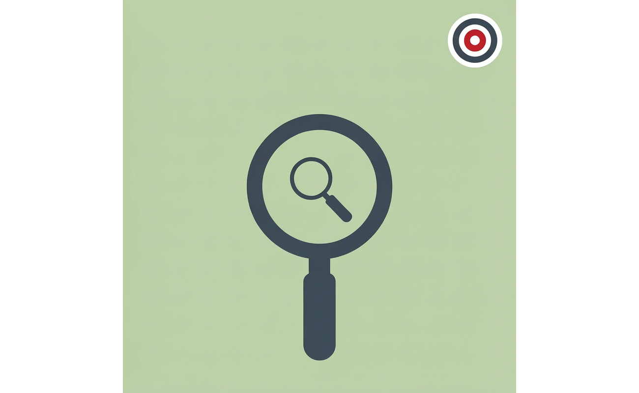 Magnifying glass highlighting the importance of strategic selection over competition in scholarship applications.