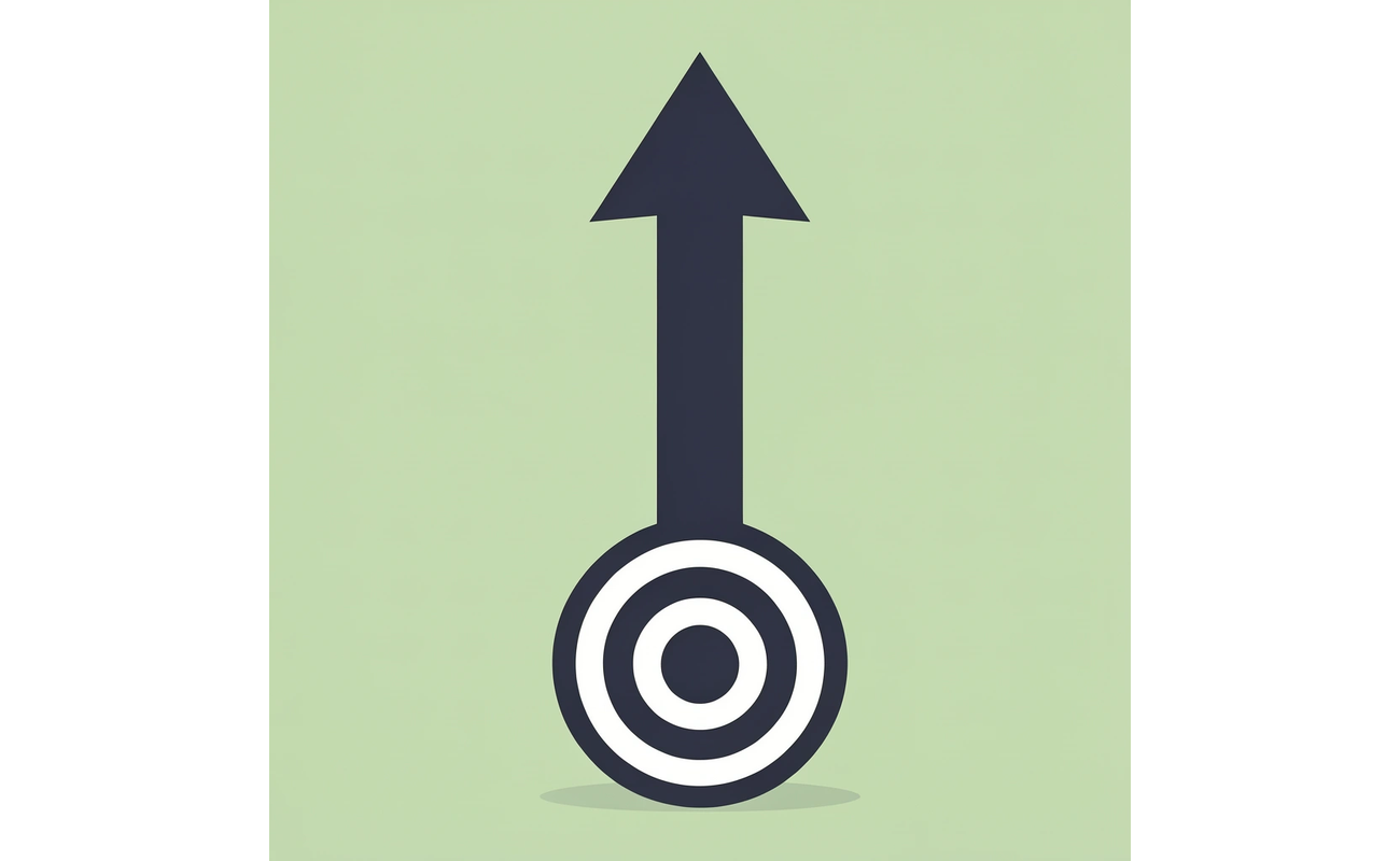 Upward arrow showing growth from generic applications to strategic targeting, representing 3x increased likelihood of receiving funding