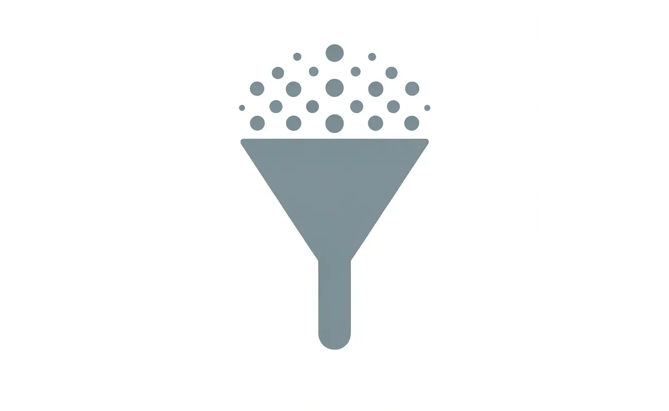 Funnel diagram showing thousands of general STEM awards narrowing down to fewer environmental engineering-specific scholarships