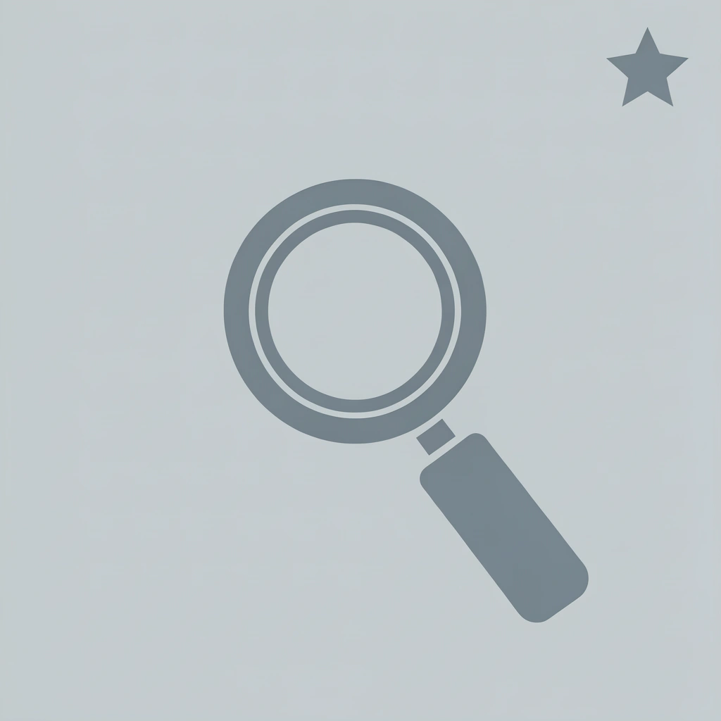 Magnifying glass focusing on scholarships that match your strengths and intended major