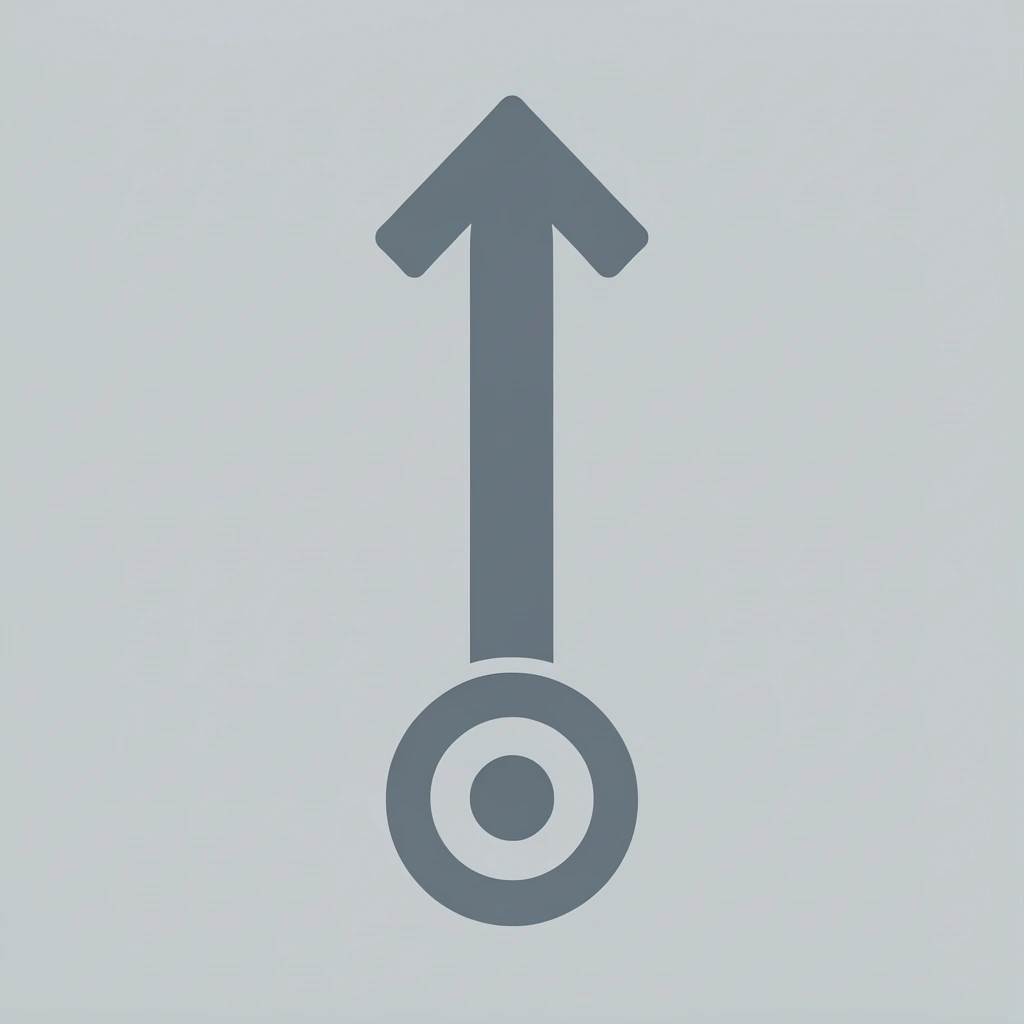 Upward arrow showing 3x improvement in success rates when using targeted scholarship strategy