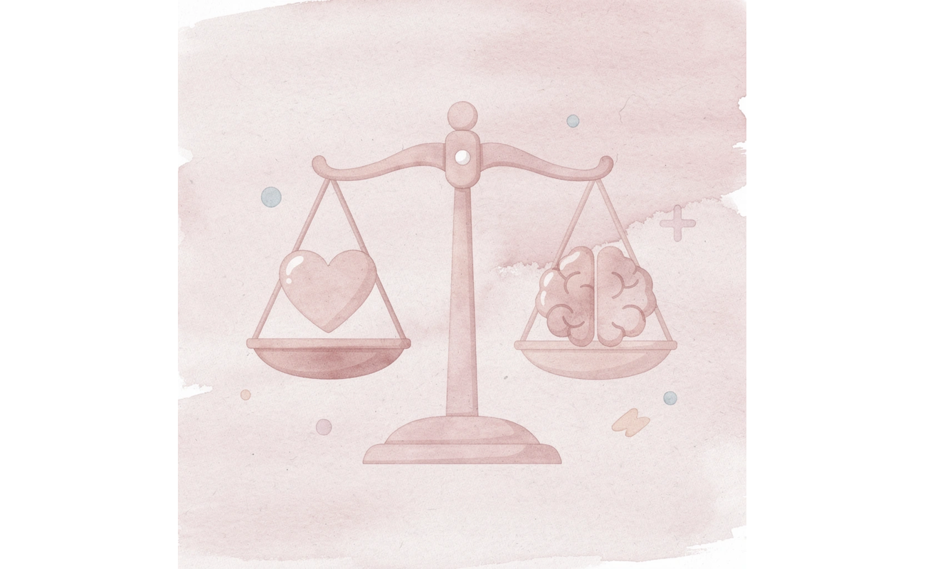 Balance scale comparing SAT scores at different schools