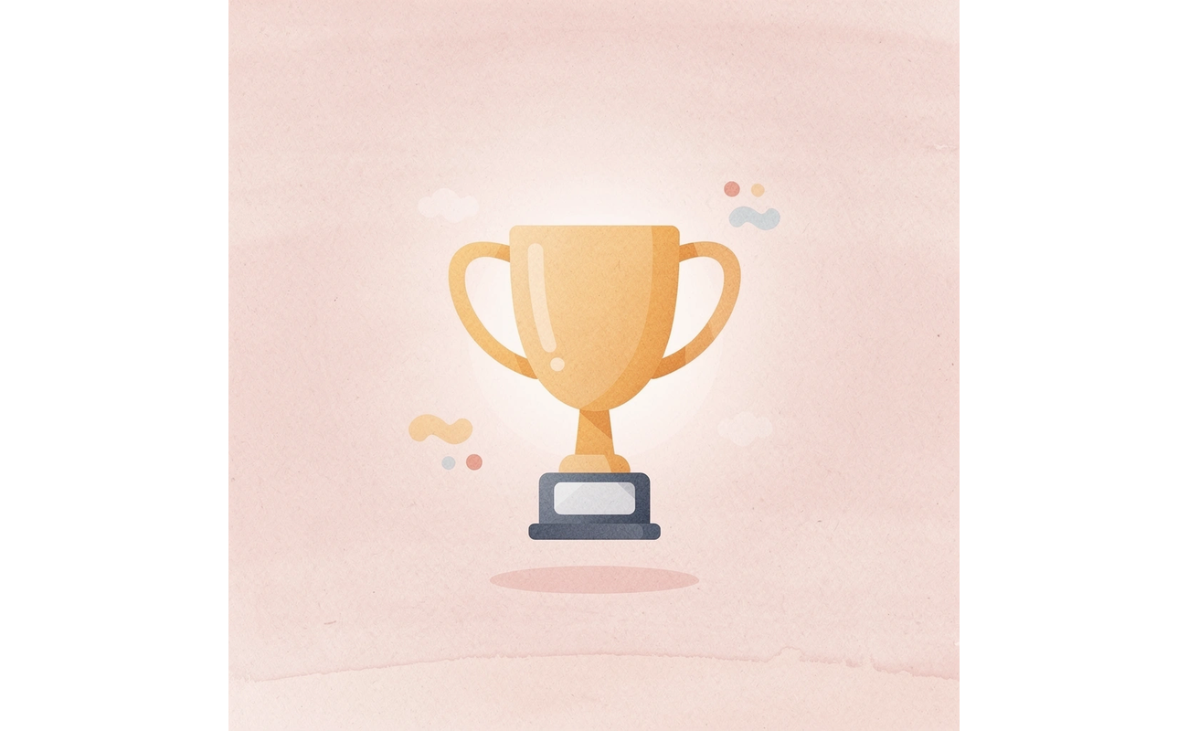 Trophy icon representing SAT score achievement