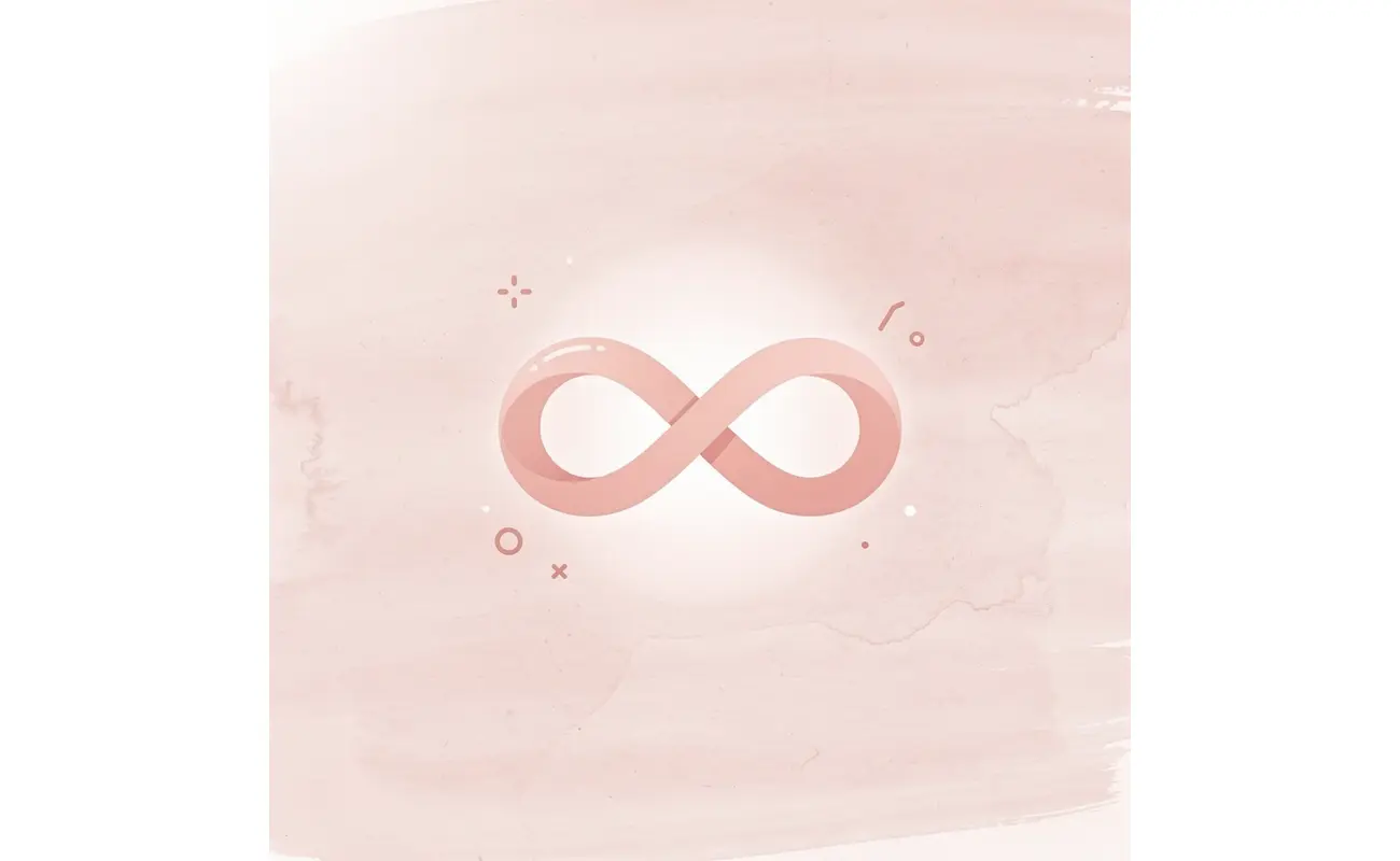 Infinity symbol representing unlimited SAT retakes