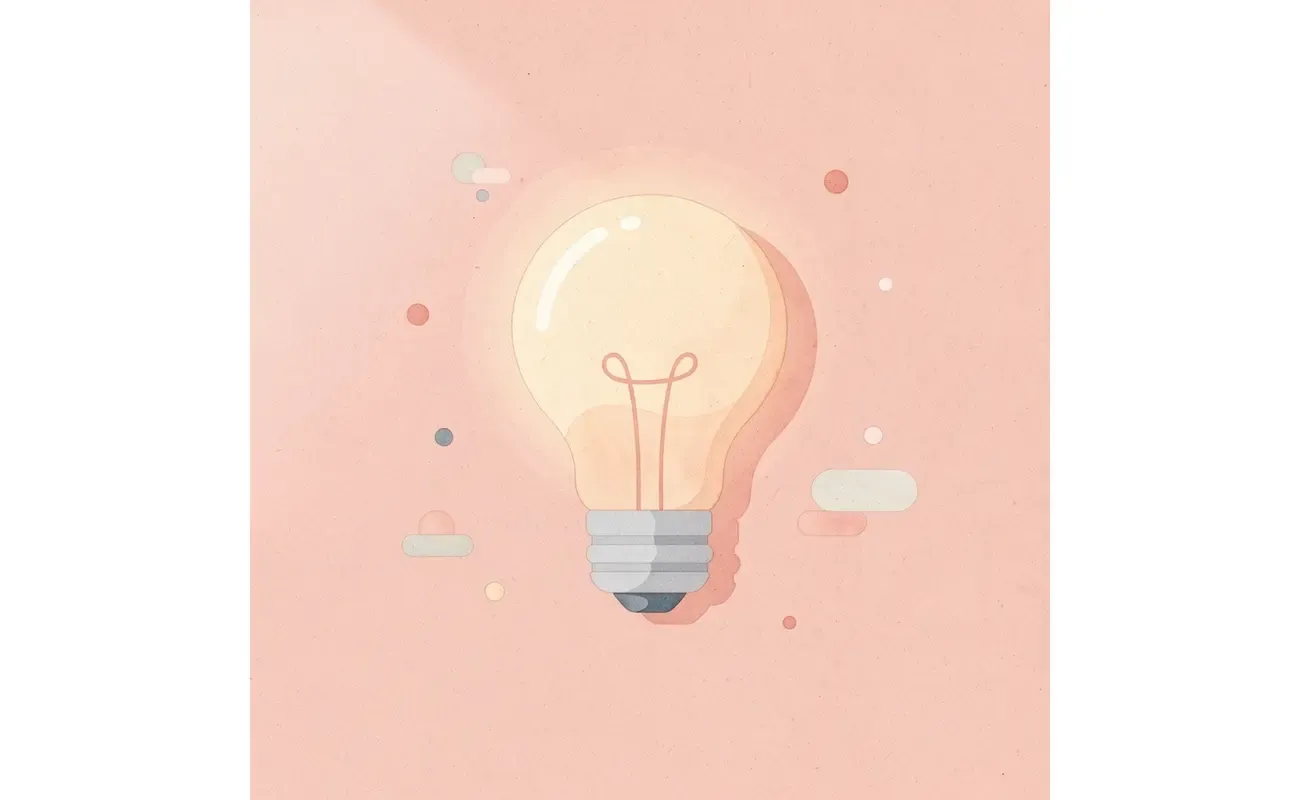 Lightbulb icon representing a common misconception about test taking