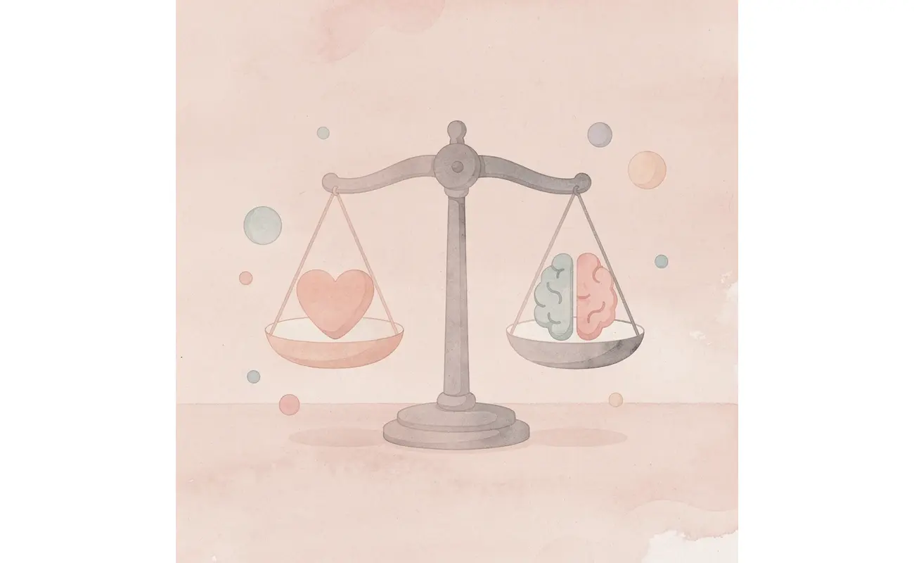 Balance scale comparing SAT scores to target schools