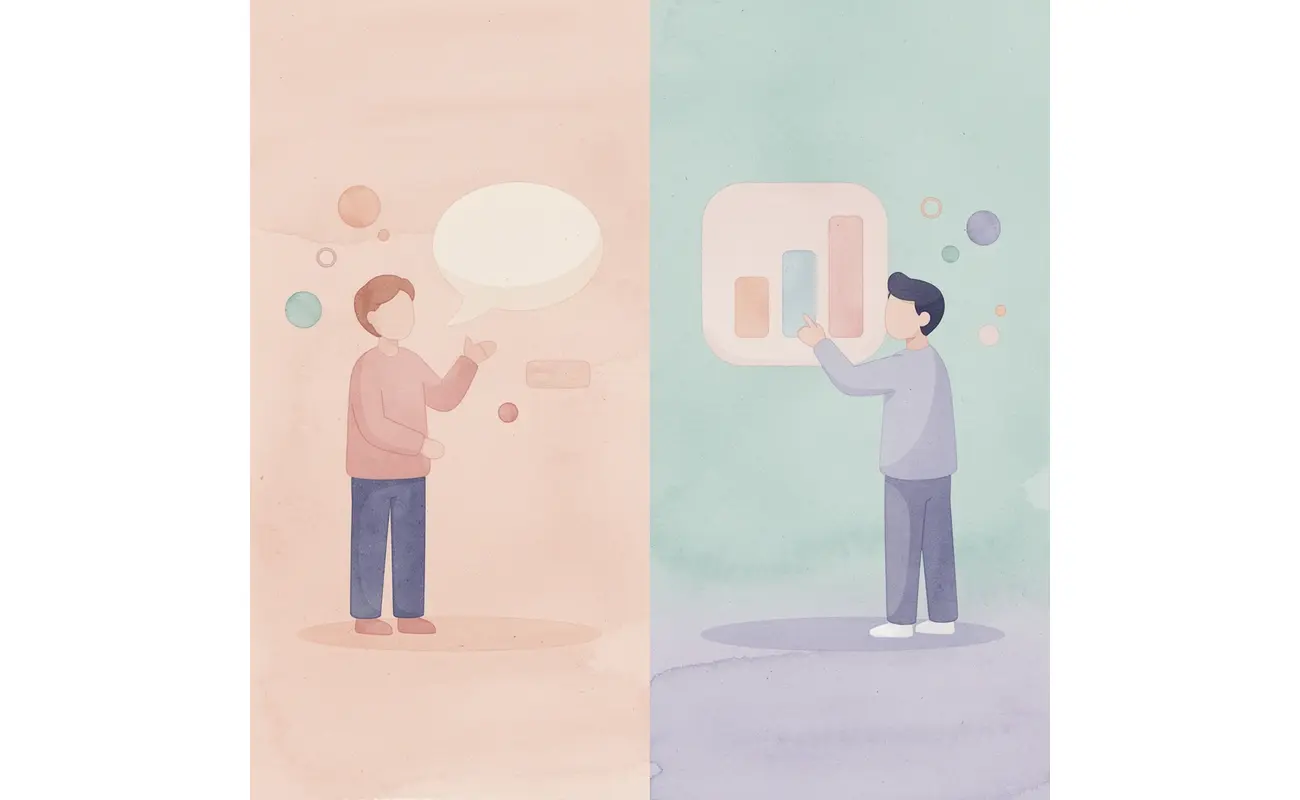 Split scene showing ineffective versus effective study approaches