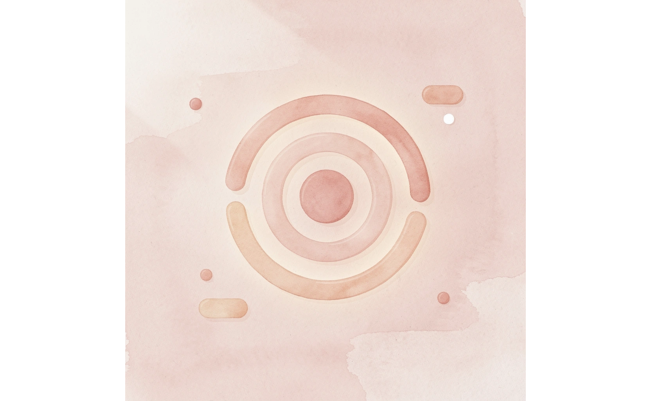 Target icon representing focused direction for grammar improvement