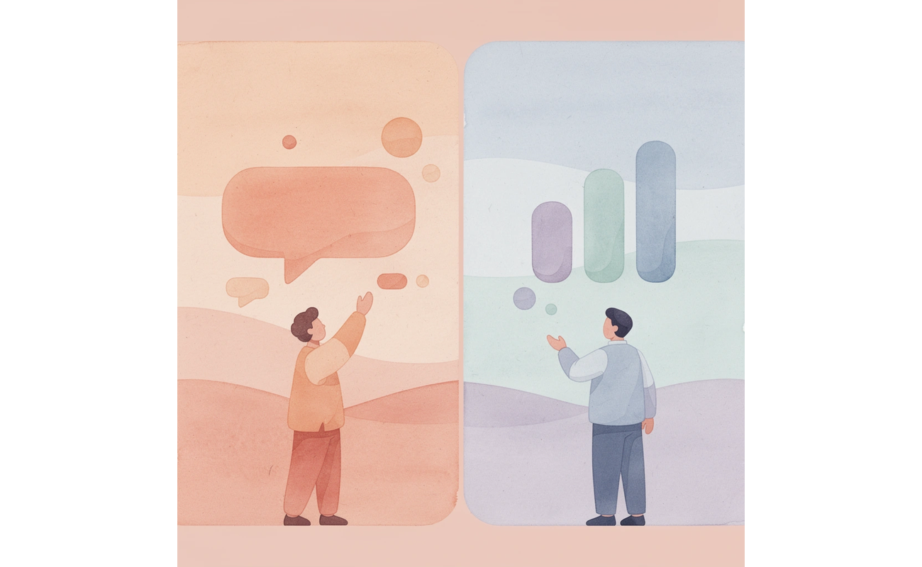 Scene illustration contrasting rule memorization with pressure application