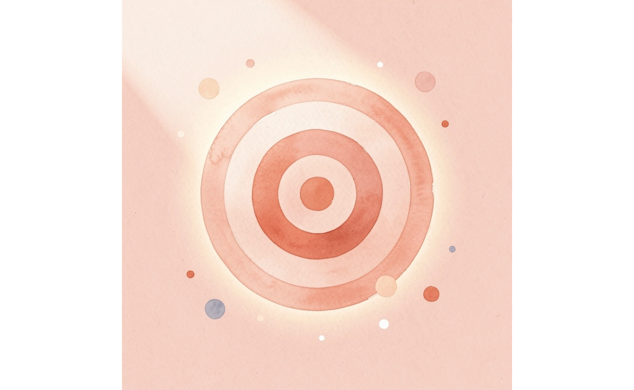 Target icon representing personalized college planning