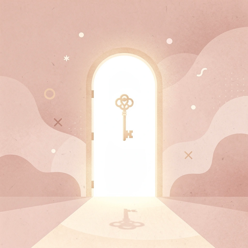 Gateway scene representing the selective path into elite college admissions
