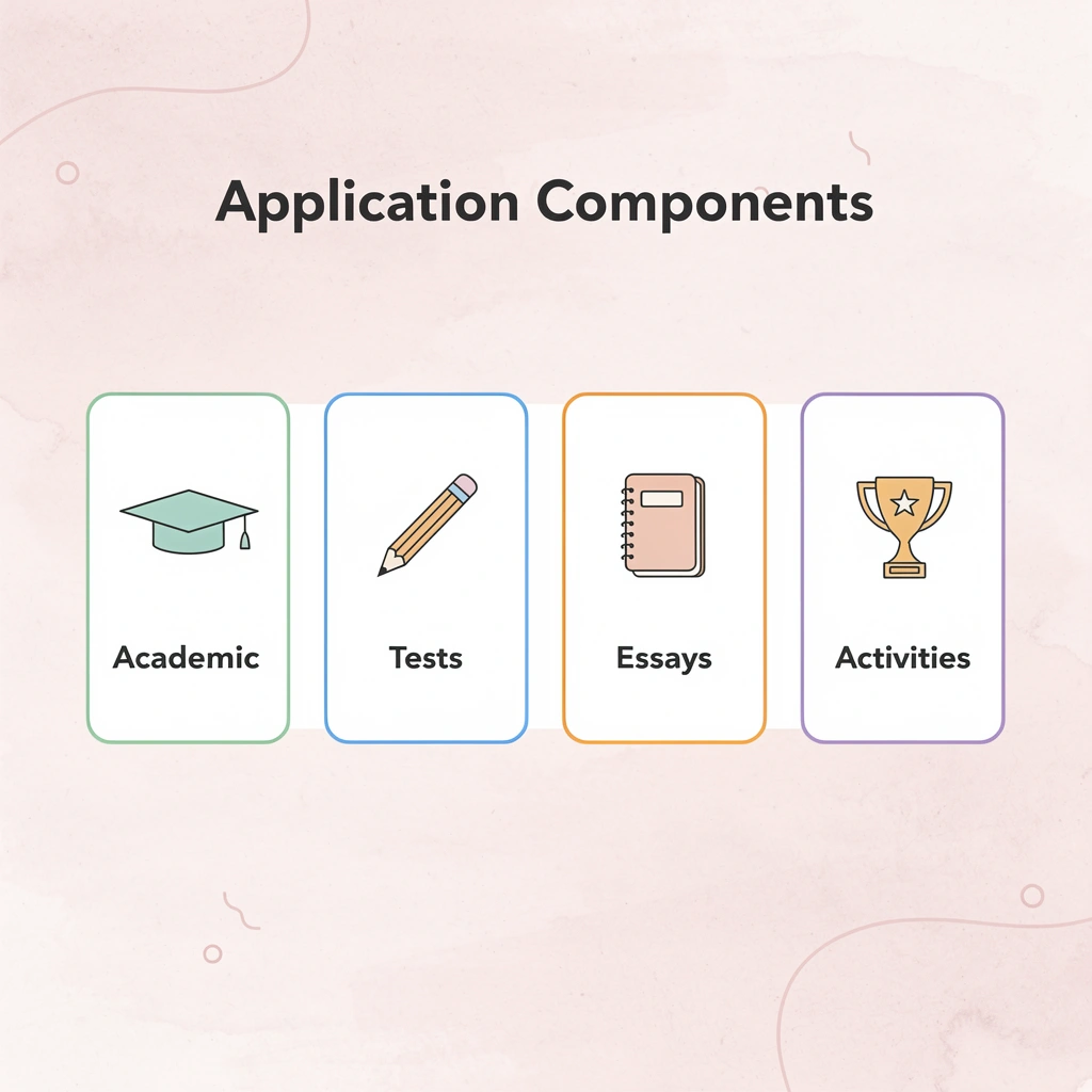 Four key application components for Harvard admissions