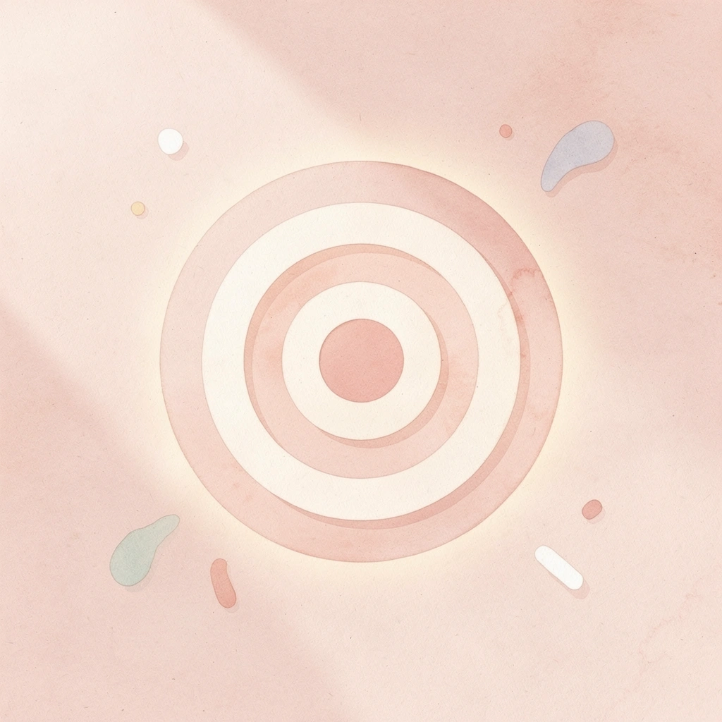 Target icon representing strategic positioning of SAT scores
