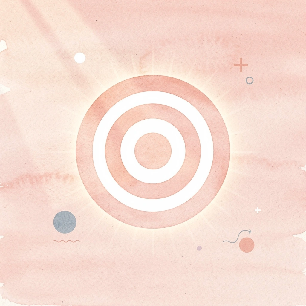 Target icon representing average SAT scores as reference points