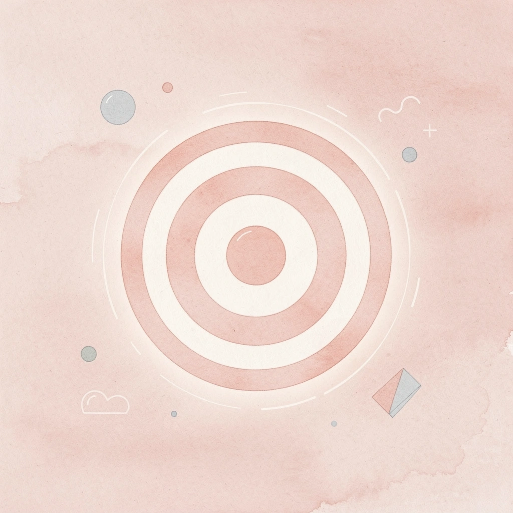 Target icon representing focused admissions approach
