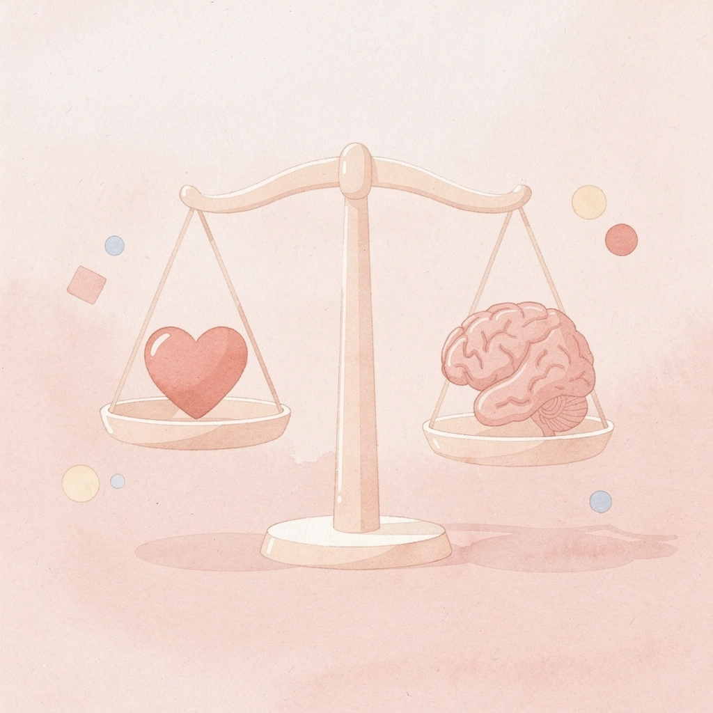 Balance scale comparing test prep time against other application factors
