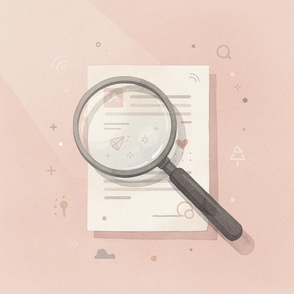 Magnifying glass scene representing students searching for a magic SAT score cutoff